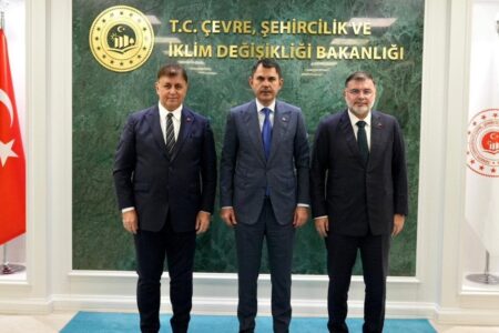 Murat Kurum empfing den Bürgermeister der Stadt Izmir, Cemil Tugay