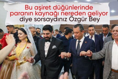 Özgür Özel nahm an der Hochzeit in Mardin teil: Das von der Braut getragene Gold erregte Aufmerksamkeit