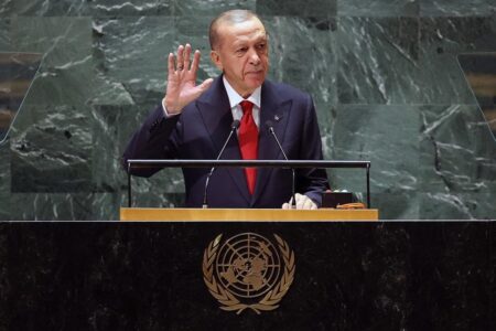 Präsident Erdoğan bereitet sich auf eine Rede vor dem UN-Generalrat vor