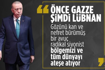 Präsident Erdoğan: Blutrünstige Zionisten setzen unsere Region in Brand