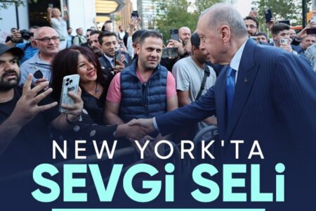 Präsident Erdoğan wurde in den USA mit Liebesbekundungen empfangen