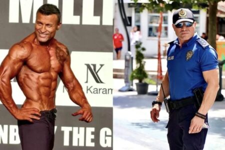 Stellvertretender Polizeichef der Provinz Bolu, Abschluss in Bodybuilding