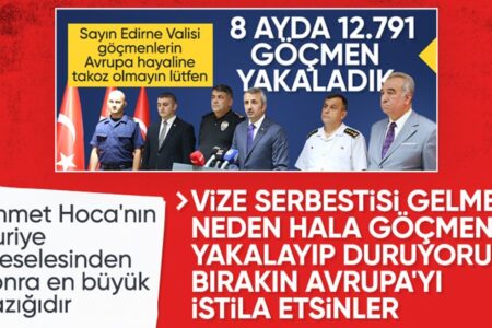 Türkiye sammelt weiterhin Einwanderer an der griechischen Grenze