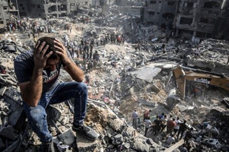 1. Jahrestag des israelischen Völkermords in Gaza! 41.870 Menschen wurden aus ihrem Leben gerissen!