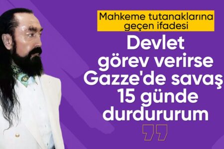 Adnan Oktar: Ich werde innerhalb von 15 Tagen stoppen, was in Palästina passiert
