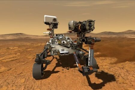 Auf dem Mars wurde ein Stein entdeckt, der einem menschlichen Gesicht ähnelt