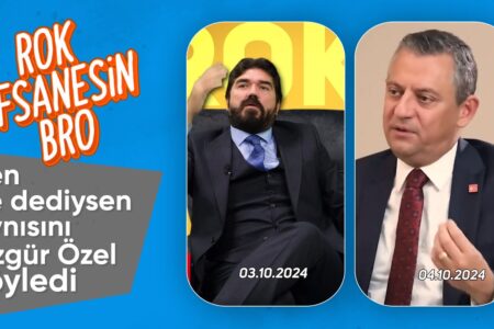 Auf der Tagesordnung stand Rasim Ozan Kütahyalıs Analyse von Özgür Özel