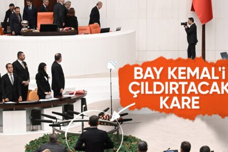 Der erste ständige Empfang für Erdoğan im Parlament erfolgte durch Özgür Özel