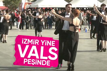 Der Tag der Republik wurde mit einer Walzershow in Izmir gefeiert