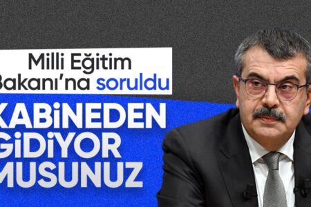 Erklärung zum Kabinettswechsel von Yusuf Tekin: Sie reden am meisten über mich, Wertschätzung