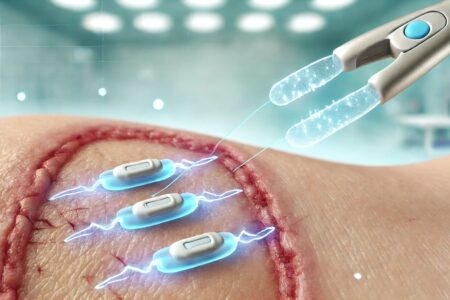 Es wurden intelligente Stiche entwickelt, die Wunden mit Elektrizität heilen