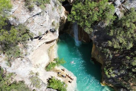 Favorit der Naturliebhaber: Gümüşdamla-Schlucht
