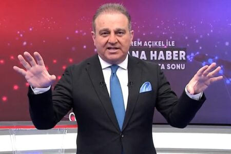 Halk TV-Sprecher Ekrem Açıkel reagierte: Mehr als tausend Israelis verloren ihr Leben
