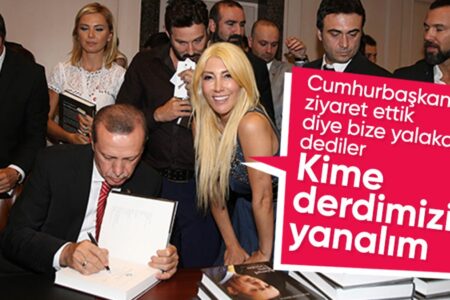 Hande Yener: Wir haben uns mit unserem Präsidenten getroffen, sie nannten ihn einen Speichellecker