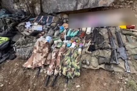 In der Region Pençe-Yıldırım wurde Munition von Terroristen beschlagnahmt