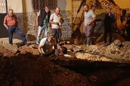 In Gaziantep konnte eine Katastrophe vermieden werden! Erdgasleitung gerissen