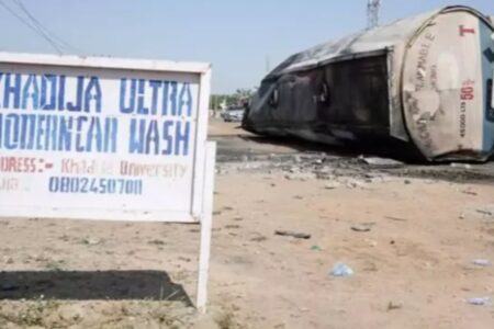 In Nigeria explodierte ein Treibstofftanker: 181 Menschen starben