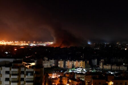 Israel setzt seine Luftangriffe fort! In Beirut kam es zu heftigen Explosionen