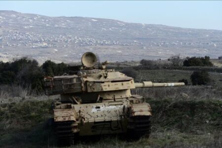 Israel überschritt die Grenze und errichtete Panzerstellungen in Südsyrien