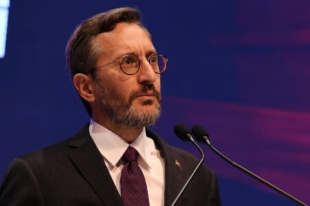 Kommunikationsdirektor Fahrettin Altun: Wir verurteilen Israels Völkermord in Gaza