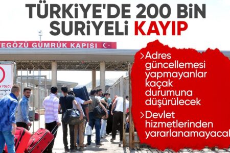 Mehr als 200.000 Syrer haben ihre Adressregistrierung in der Türkei nicht erneuert