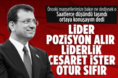 Öcalan-Antwort von Ekrem İmamoğlu an Devlet Bahçeli