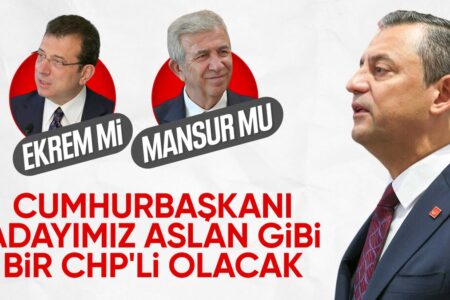 Özgür Özels Antwort auf die Debatten darüber, wer der Kandidat der CHP sein wird
