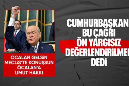 Präsident Erdoğan: Bahçelis Einladung sollte vorurteilsfrei bewertet werden