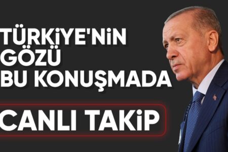 Präsident Erdoğan spricht beim Treffen des AK-Parteiclusters