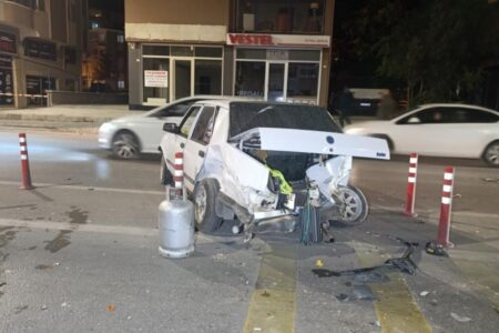 Schrecklicher Unfall in Afyonkarahisar! Es wurde zu einem Kriegsgebiet