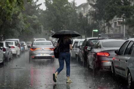 Starke Regenwarnung von der Meteorologie