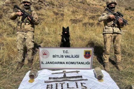 Terroreinsatz in Bitlis: Eine große Menge Munition wurde beschlagnahmt