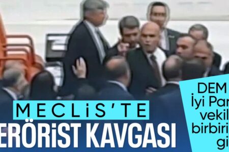 „Terroristischer“ Kampf zwischen der İyi-Partei und der DEM-Partei in der Generalversammlung der Großen Türkischen Nationalversammlung
