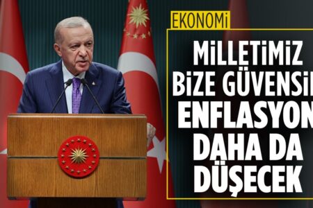 Wirtschaftserklärung von Präsident Erdoğan: Der Rückgang der Inflation wird sich fortsetzen