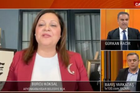 Burcu Köksal: Sie konnte die durch 6 Pfeile dargestellten Atatürk-Prinzipien nicht zählen