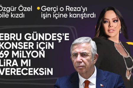 Das 69-Millionen-Lira-Konzert von Ebru Gündeş in Ankara sorgte bei CHP für Verwirrung