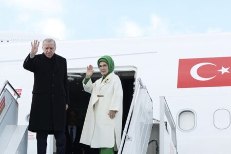 Präsident Erdoğan reiste nach Kirgisistan