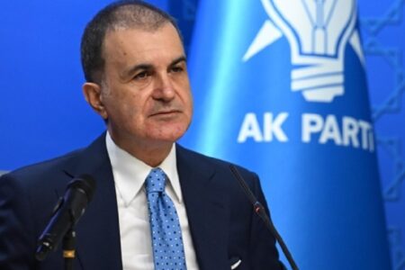 Reaktion des AK-Parteisprechers Ömer Çelik an CHP-Chef Özgür Özel