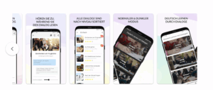 Die beste App zum Deutschlernen durch Dialoge