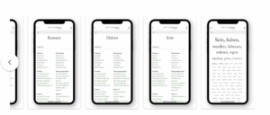  Die wichtigste App zum einfachen Erlernen der deutschen Verbkonjugation