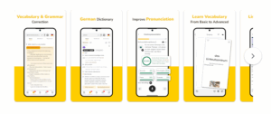 Die beste App zum Deutschlernen von Niveau A1 bis C1