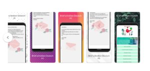 Die beste App zum Erlernen des Schreibens in deutscher Sprache