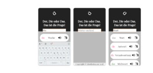 Die intelligenteste App zum einfachen Lernen der deutschen Artikel