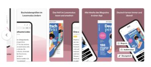 Die beste App zur Perfektionierung der deutschen Sprache durch realitätsnahen Content