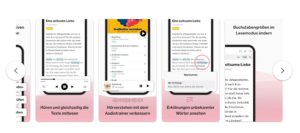 Die beste App zur Perfektionierung der deutschen Sprache durch realitätsnahen Content