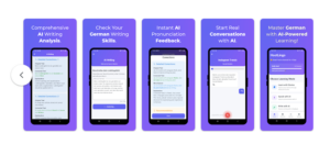 Die beste Anwendung zum Beherrschen der deutschen Sprachfertigkeiten mit Künstlicher Intelligenz