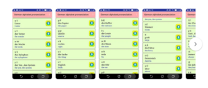 Die beste App zum Lernen der deutschen Buchstaben
