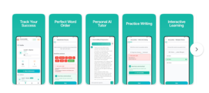 Die beste App zum Erlernen der deutschen Grammatik von Niveau A1 bis B2