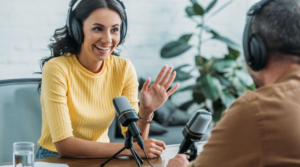 Die beste App um Deutsch durch Podcast Hören zu lernen