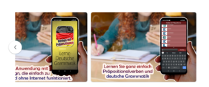 Die einfachste App zum Lernen von Verben mit Präpositionen im Deutschen
